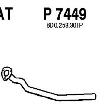 FENNO P7449 Труба выхлопного газа FENNO P7449 Труба выхлопного газа