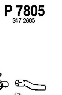 FENNO P7805 Труба выхлопного газа FENNO P7805 Труба выхлопного газа