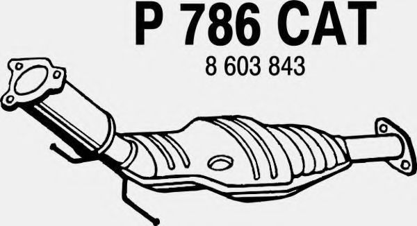 P786CAT FENNO Катализатор P786CAT FENNO Катализатор
