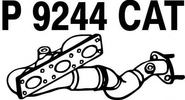 P9244CAT FENNO Катализатор P9244CAT FENNO Катализатор