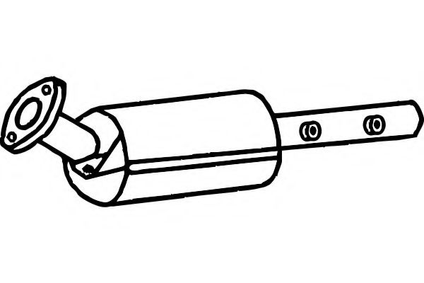 FENNO P9947DPF Сажевый частичный фильтр, система выхлопа ОГ 