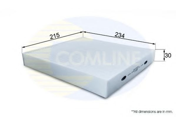 COMLINE EKF330 Фильтр салона для MAZDA