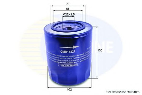 COMLINE CMB11321 Масляный фильтр для HYUNDAI H100