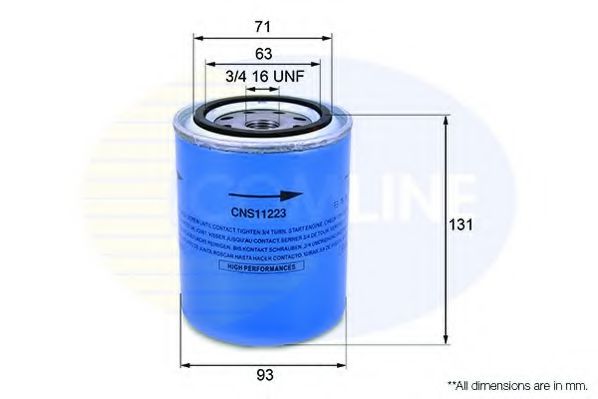COMLINE CNS11223 Масляный фильтр для FORD MAVERICK