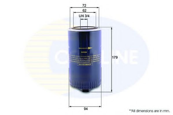 COMLINE EOF054 Масляный фильтр для VOLKSWAGEN TRANSPORTER