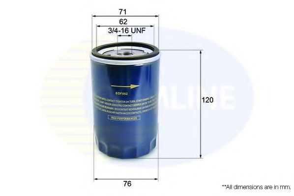 COMLINE EOF062 Масляный фильтр для CHRYSLER GRAND VOYAGER
