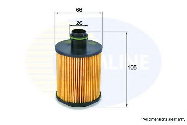 COMLINE EOF221 Масляный фильтр для FIAT PANDA VAN (169)
