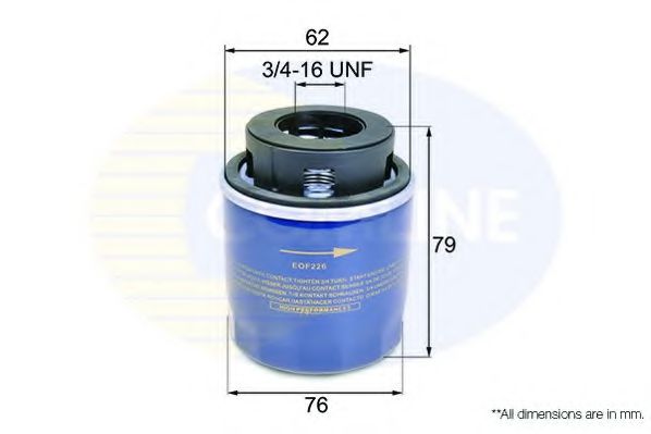 COMLINE EOF226 Масляный фильтр для SEAT ALTEA