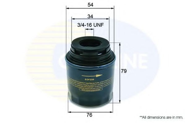 COMLINE EOF250 Масляный фильтр для SEAT ALTEA