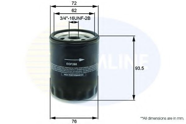 COMLINE EOF260 Масляный фильтр для MAZDA CX-5