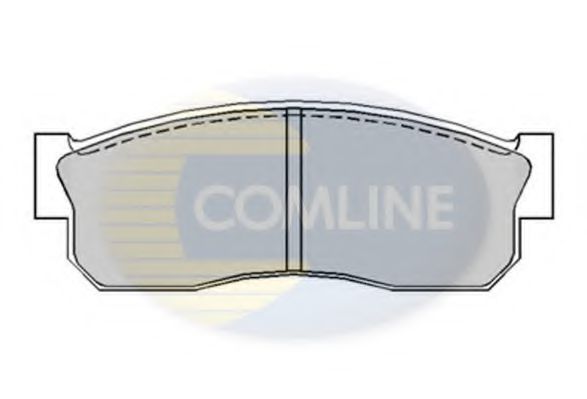 COMLINE CBP0207 Тормозные колодки COMLINE для SUBARU