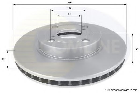 COMLINE ADC01117V Тормозные диски 