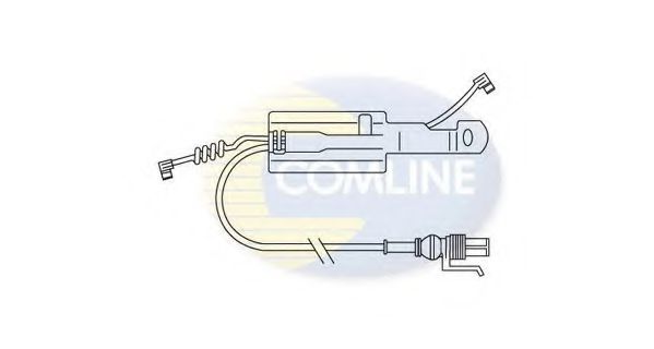 COMLINE WL019 Скобы тормозных колодок для DAF LF