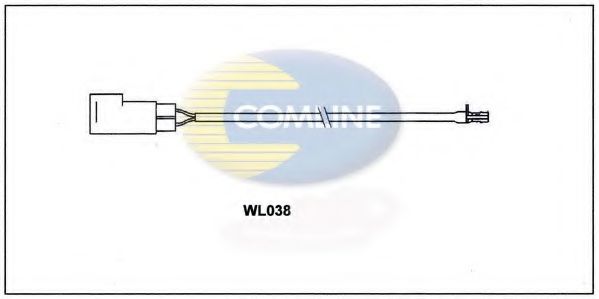 COMLINE WL038 Скобы тормозных колодок COMLINE 