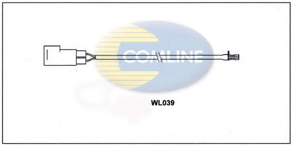 COMLINE WL039 Скобы тормозных колодок COMLINE 