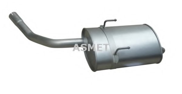 ASMET 30016 Глушитель выхлопных газов для ROVER