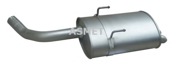 ASMET 30018 Глушитель выхлопных газов для ROVER