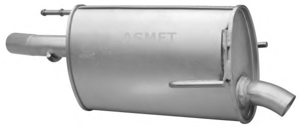 ASMET 05163 Глушитель выхлопных газов для OPEL