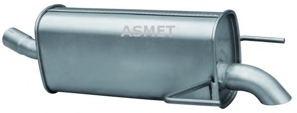 ASMET 05183 Глушитель выхлопных газов для OPEL