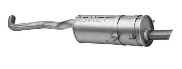 ASMET 12033 Глушитель выхлопных газов для BMW