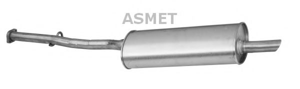 ASMET 12034 Глушитель выхлопных газов для BMW