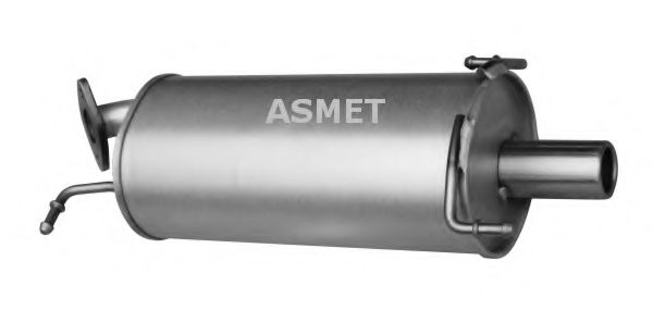 ASMET 05199 Глушитель выхлопных газов для OPEL