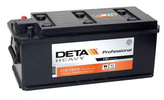 DETA DG1355 Аккумулятор DETA для MERCEDES-BENZ