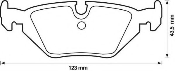 STOP 571527S Тормозные колодки STOP для BMW