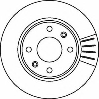 STOP 562027S Тормозные диски STOP для PEUGEOT