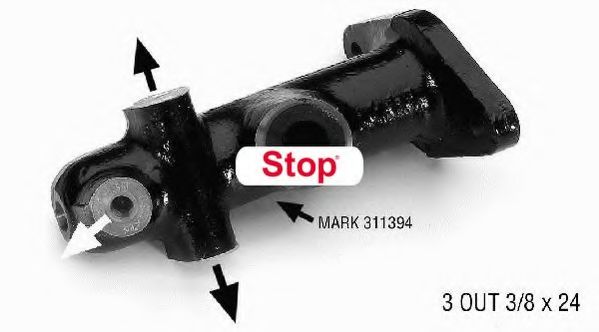 STOP 111411S Ремкомплект тормозного цилиндра STOP 