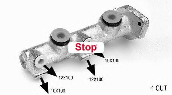 STOP 131476S Ремкомплект тормозного цилиндра STOP 