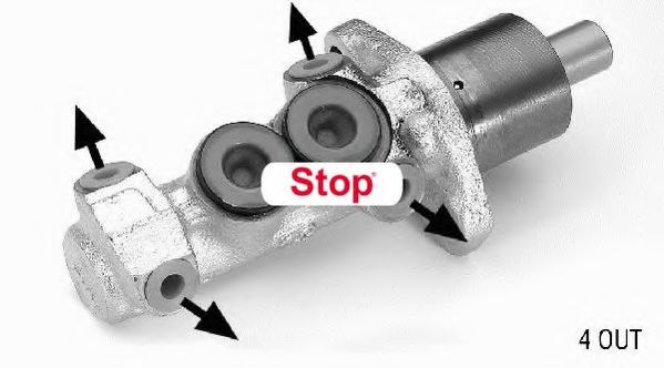 STOP 131822S Ремкомплект тормозного цилиндра STOP для PEUGEOT