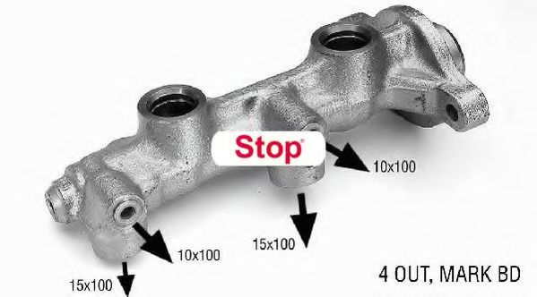 STOP 132101S Ремкомплект тормозного цилиндра STOP 