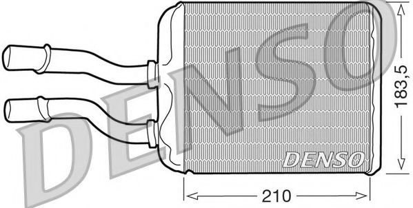 NPS DRR01011 Радиатор печки NPS 