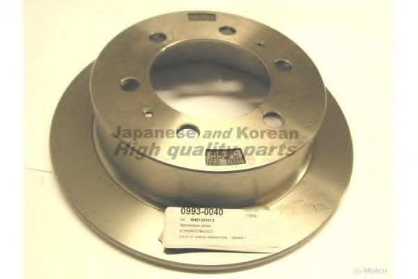 ASHUKI 09930040 Тормозные диски для SSANGYONG