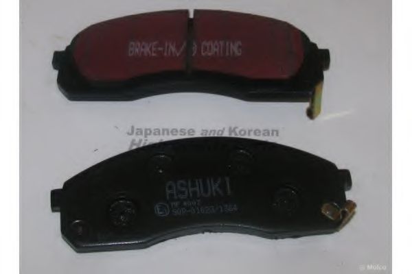ASHUKI 10800130A Тормозные колодки для KIA BESTA