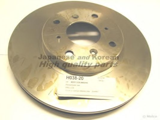 ASHUKI H03820 Тормозные диски ASHUKI 