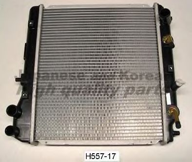 ASHUKI H55717 Радиатор охлаждения двигателя ASHUKI для HONDA