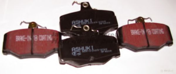 ASHUKI N00935A Тормозные колодки для NISSAN NX