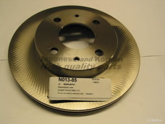 ASHUKI N01385 Тормозные диски для NISSAN QBIC
