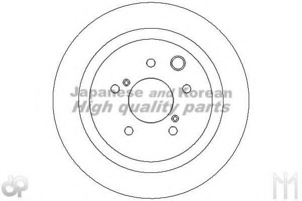 ASHUKI N01426 Тормозные диски для NISSAN 300 ZX