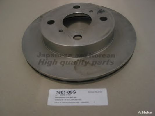 ASHUKI T60105G Тормозные диски для TOYOTA STARLET