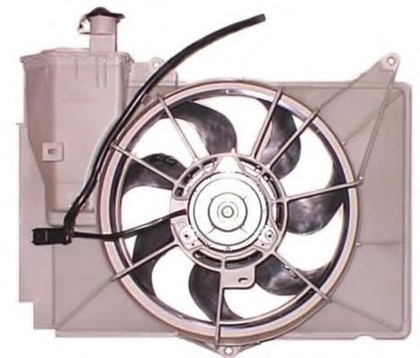 ASHUKI T92066 Вентилятор системы охлаждения двигателя для TOYOTA YARIS VERSO