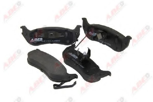 C2Y011ABE ABE Тормозные колодки C2Y011ABE ABE Тормозные колодки