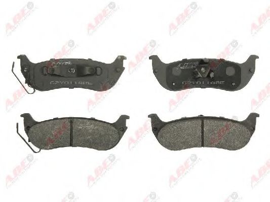C2Y011ABE ABE Тормозные колодки C2Y011ABE ABE Тормозные колодки