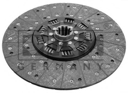 KM Germany 0690126 Диск сцепления 