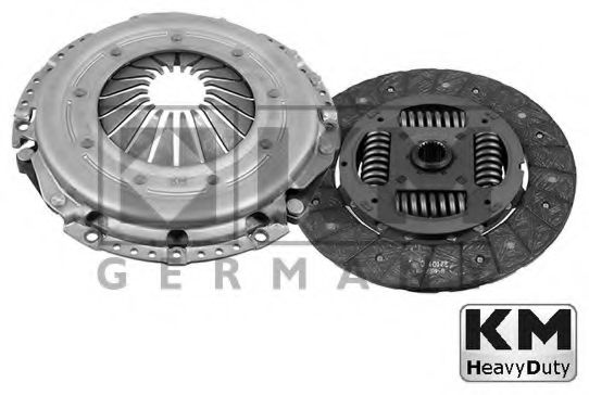 KM Germany 0691551WOF Комплект сцепления KM GERMANY для SKODA