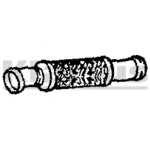 KLARIUS 130375 Труба выхлопного газа 