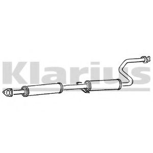 260297 KLARIUS Средний глушитель выхлопных газов 260297 KLARIUS Средний глушитель выхлопных газов