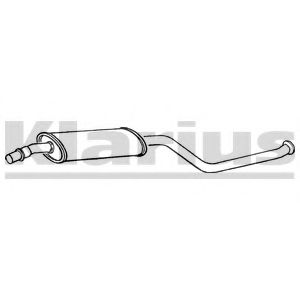 260750 KLARIUS Средний глушитель выхлопных газов 260750 KLARIUS Средний глушитель выхлопных газов